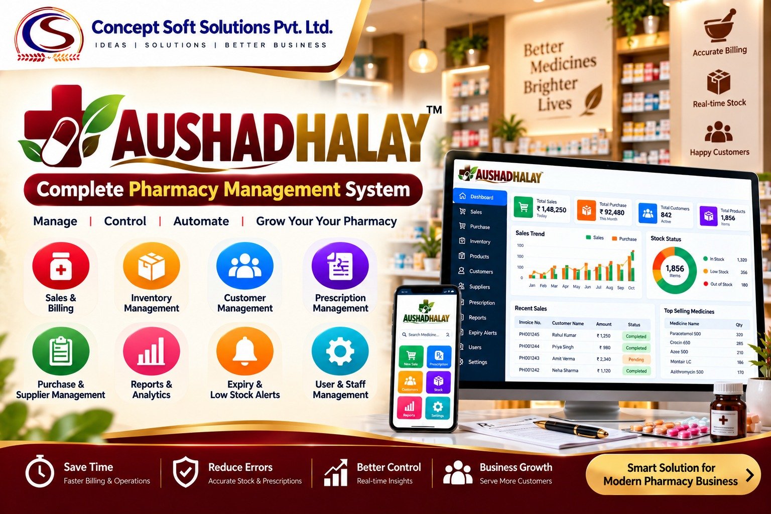 AUSHADHALAY poster